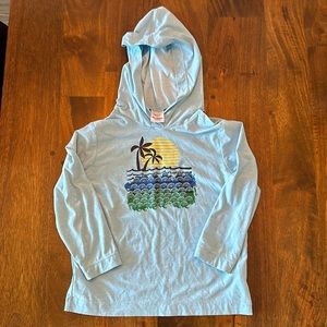 Hanna Andersson summer quick-dry beach hoodie